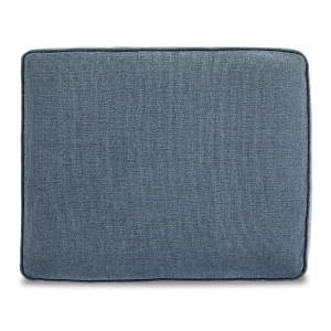 Picture of CASHTON BLUE OTTOMAN