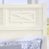 Picture of T & T FRETWORK QUEEN BED WHITE MAPLE