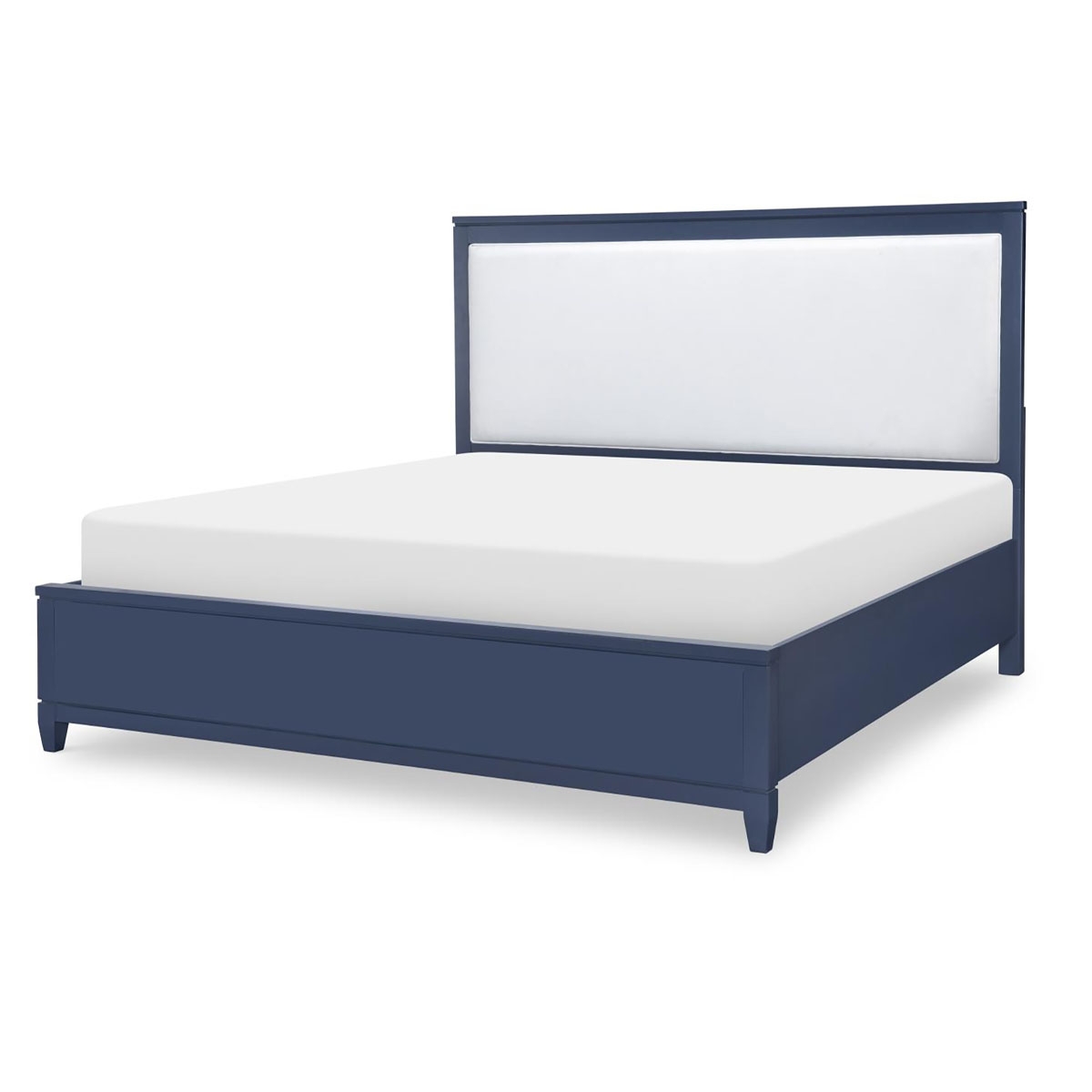 Picture of SUMMERLAND BLUE UPHOLSTERED QUEEN BED