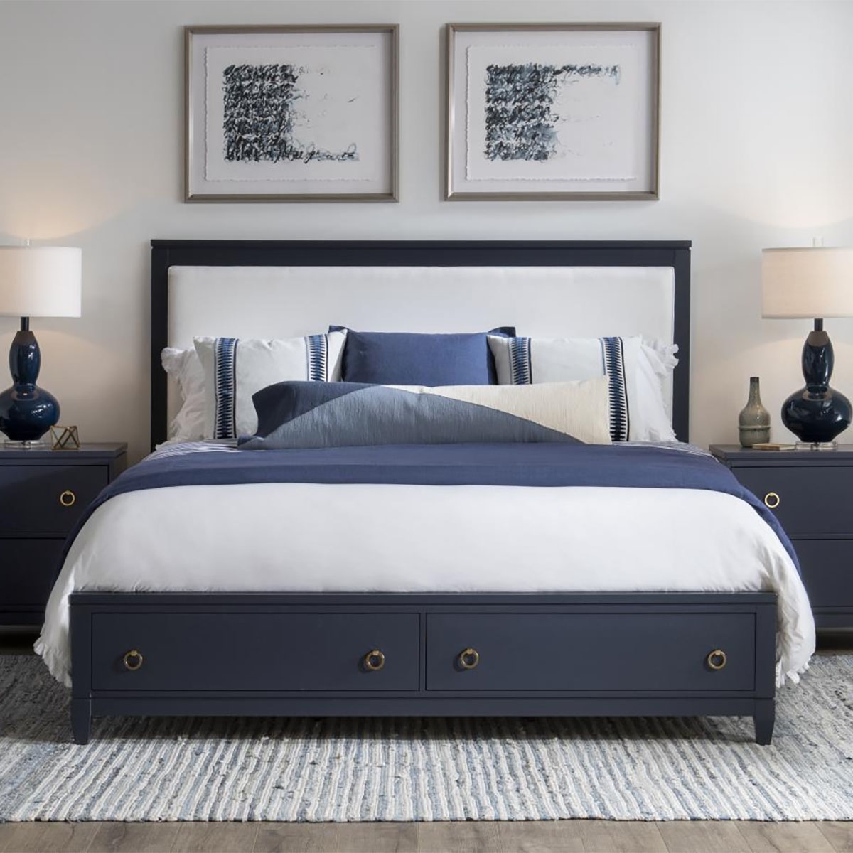 Picture of SUMMERLAND BLUE BED