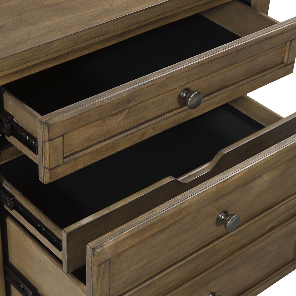 Picture of KENLEY HONEY TWO DRAWER NIGHTSTAND