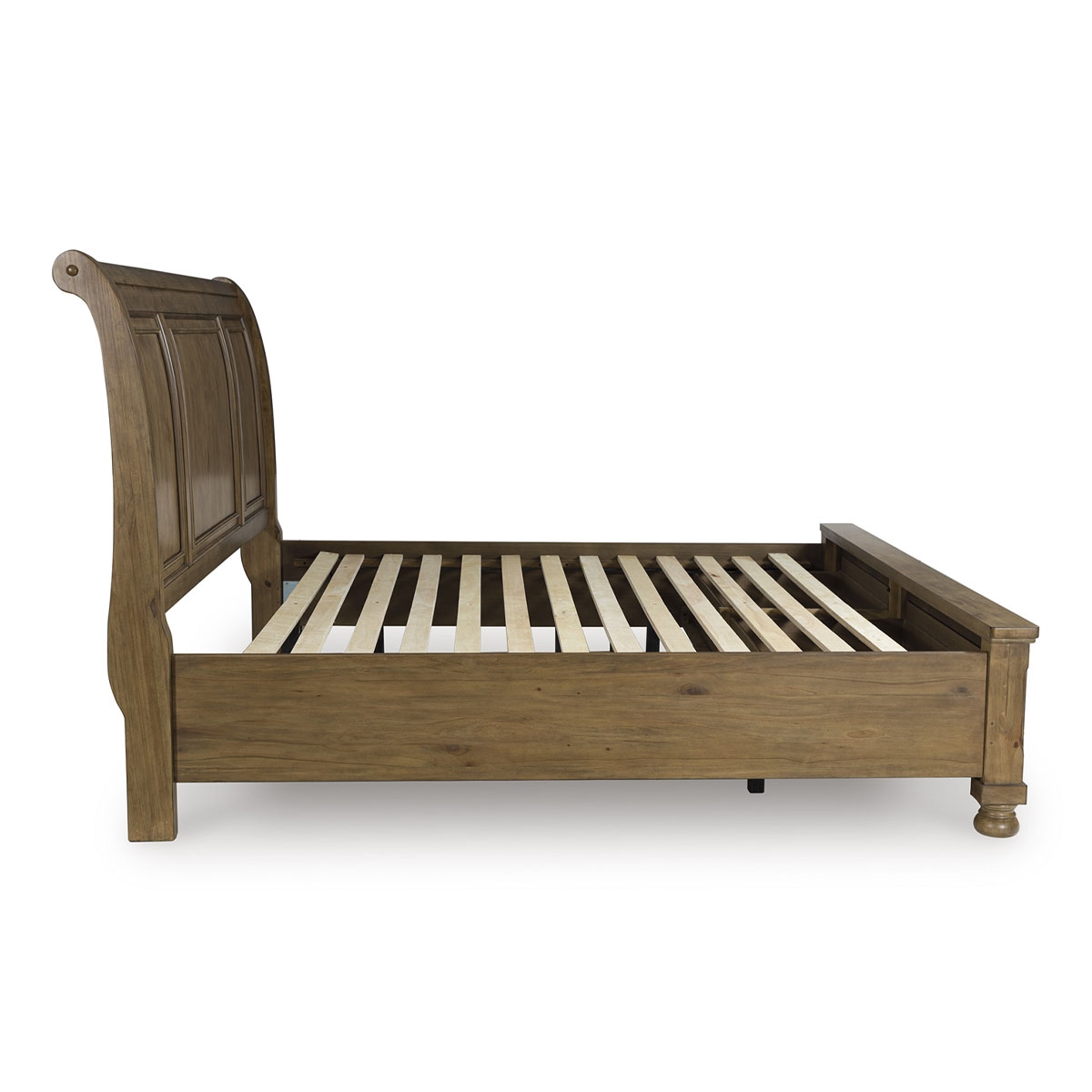 Picture of KENLEY HONEY QUEEN SLEIGH BED W/ STORAGE