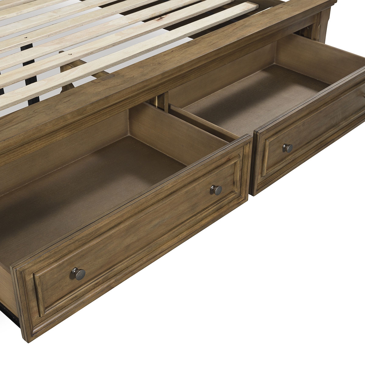 Picture of KENLEY HONEY QUEEN SLEIGH BED W/ STORAGE