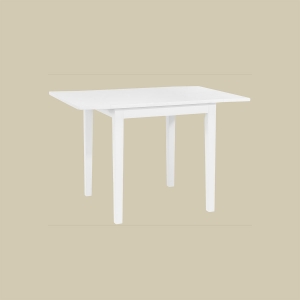 Picture of BAY CITY WHT DROP LEAF TBL