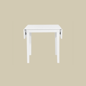 Picture of BAY CITY WHT DROP LEAF TBL