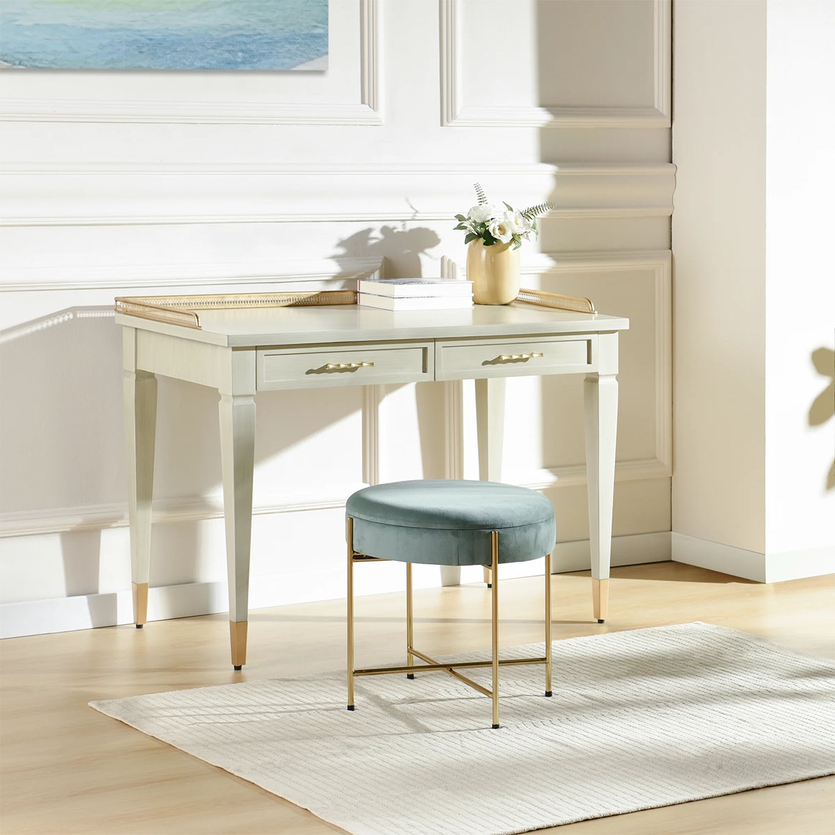 Picture of LINEN WRITING DESK