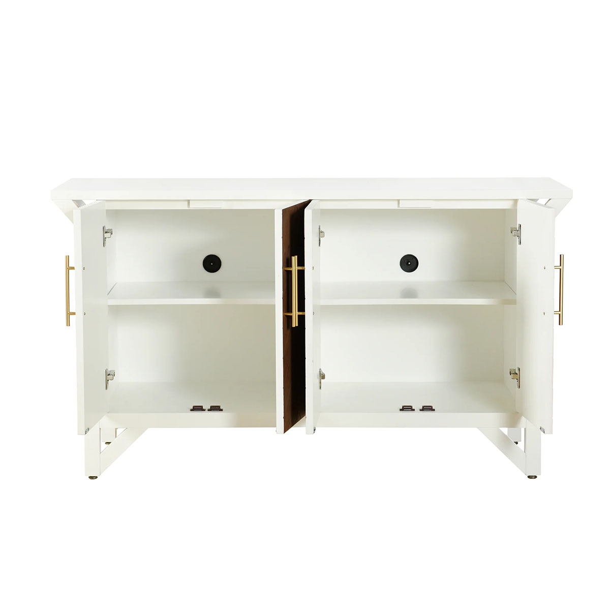 Picture of AMBER & WHITE 4DR CABINET
