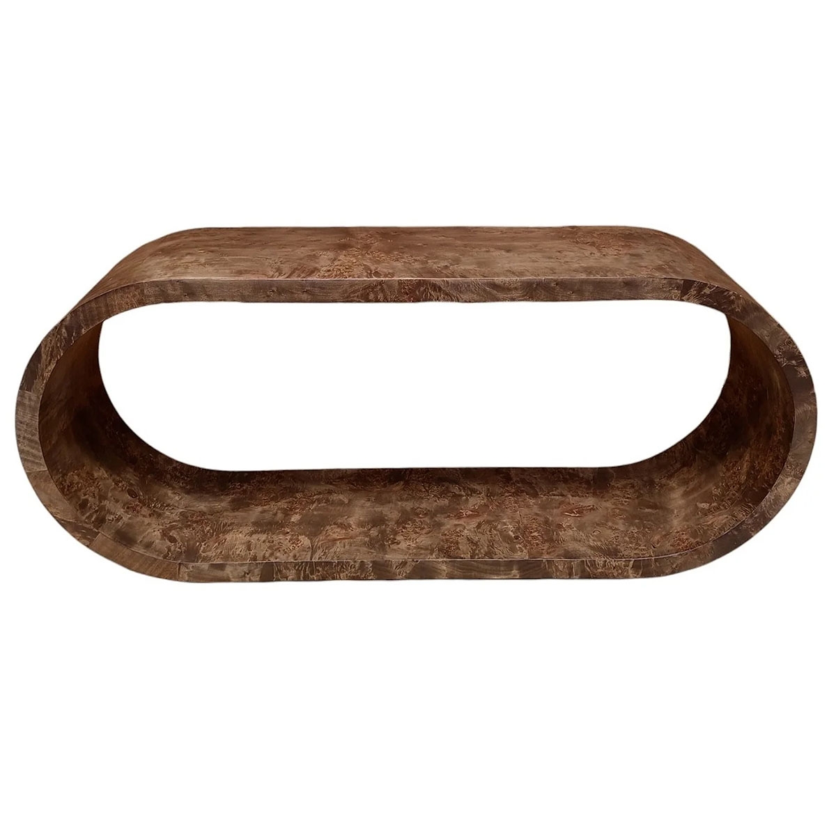 Picture of BELLAMY OVAL BURL CONSOLE TABLE