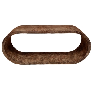 Picture of BELLAMY OVAL BURL CONSOLE TABLE
