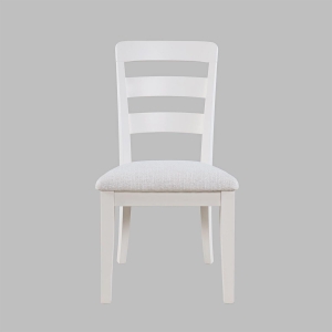 Picture of WESTPORT WHITE LADDER BACK CHAIR