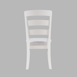 Picture of WESTPORT WHITE LADDER BACK CHAIR
