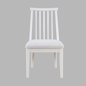 Picture of WESTPORT WHITE DOWEL BACK CHAIR