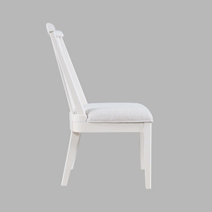 Picture of WESTPORT WHITE DOWEL BACK CHAIR