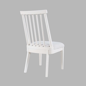 Picture of WESTPORT WHITE DOWEL BACK CHAIR