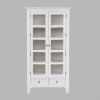 Picture of WESTPORT WHITE TALL CABINET