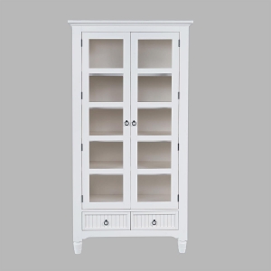 Picture of WESTPORT WHITE TALL CABINET