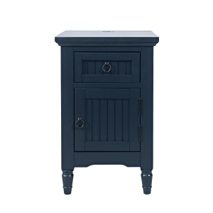 Picture of WESTPORT POWER CHAIRSIDE NAVY TABLE