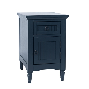 Picture of WESTPORT POWER CHAIRSIDE NAVY TABLE