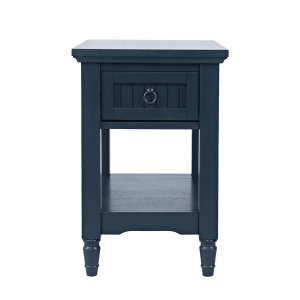 Picture of WESTPORT NAVY CHAIRSIDE TABLE