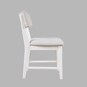Picture of BECK WHITE DINING CHAIR