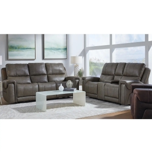 Picture of BURTON LOVESEAT W/ CONSOLE, POWER HEADREST & LUMBAR IN GREY