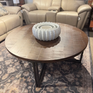 Picture of ZANDER TWO-PIECE UMBER OCCASIONAL TABLES AS-IS