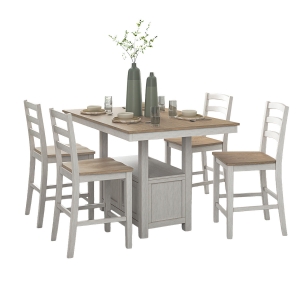 Picture of PURLANEY 5-PIECE COUNTER DINING SET