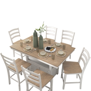 Picture of PURLANEY 7PC COUNTER DINING SET