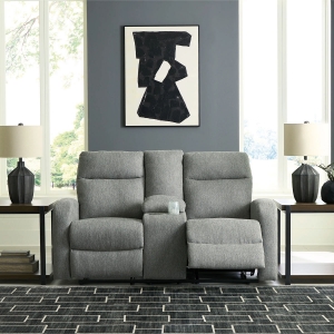Picture of GAUNTLET MANUAL RECLINER LOVESEAT W/ CONSOLE