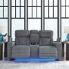 Picture of STUDIO CAVE NUVELLA LOVESEAT W/ CONSOLE