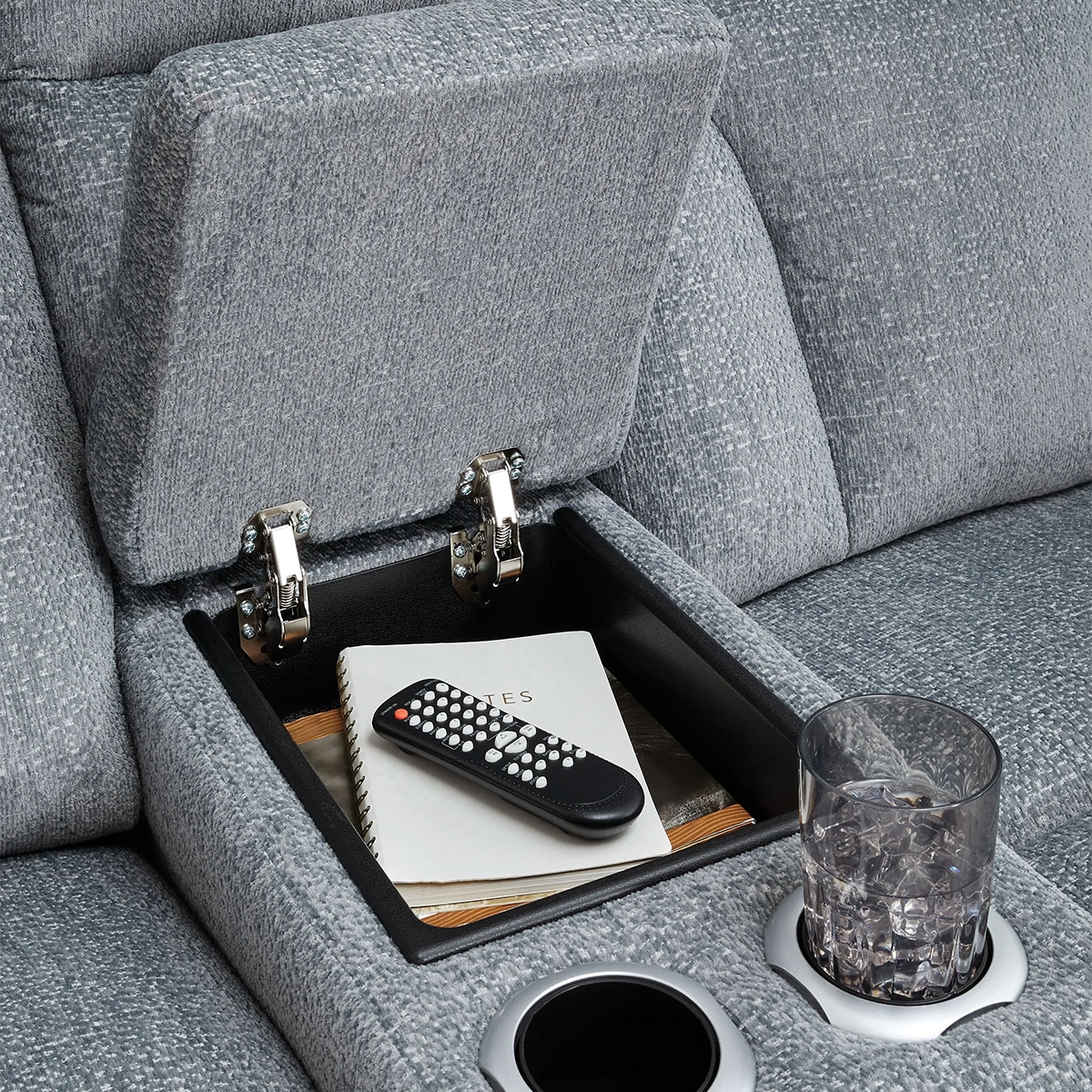 Picture of STUDIO CAVE NUVELLA LOVESEAT W/ CONSOLE