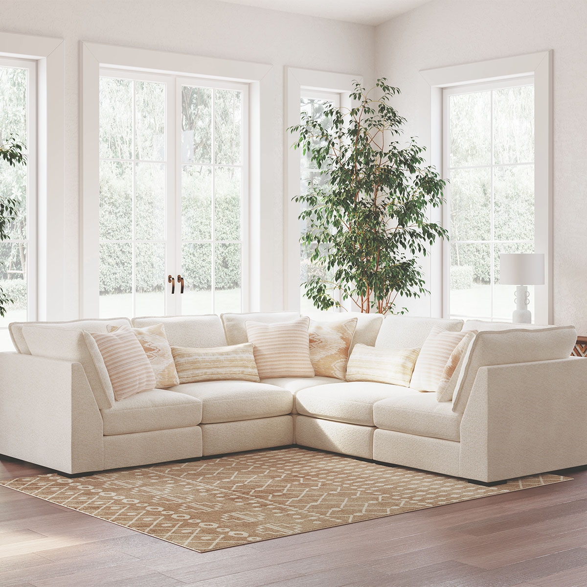 Picture of DONELSON 5PC SECTIONAL
