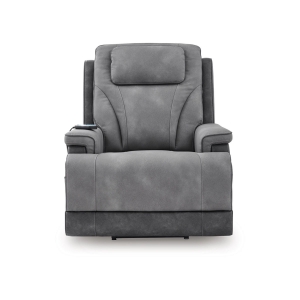 Picture of 4Z PEACEFUL PAUSE LIFT RECLINER W/POWER HEADREST/LUMBAR  IN SLATE