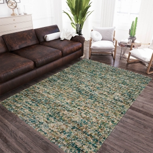 Picture of HANU 1 TEAL 5X7'6 RUG