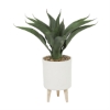 Picture of 32" FOLIAGE IN WHITE PLANTER STAND