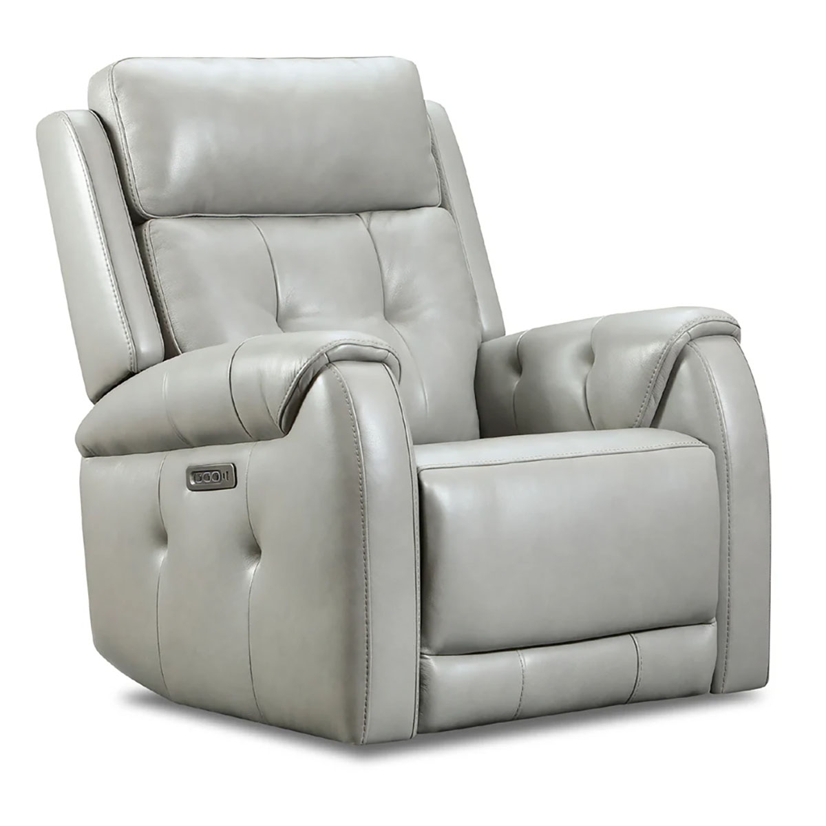 Picture of DONOVAN SWIVEL GLIDER RECLINER W/ PWR HR/LUM IN GREY