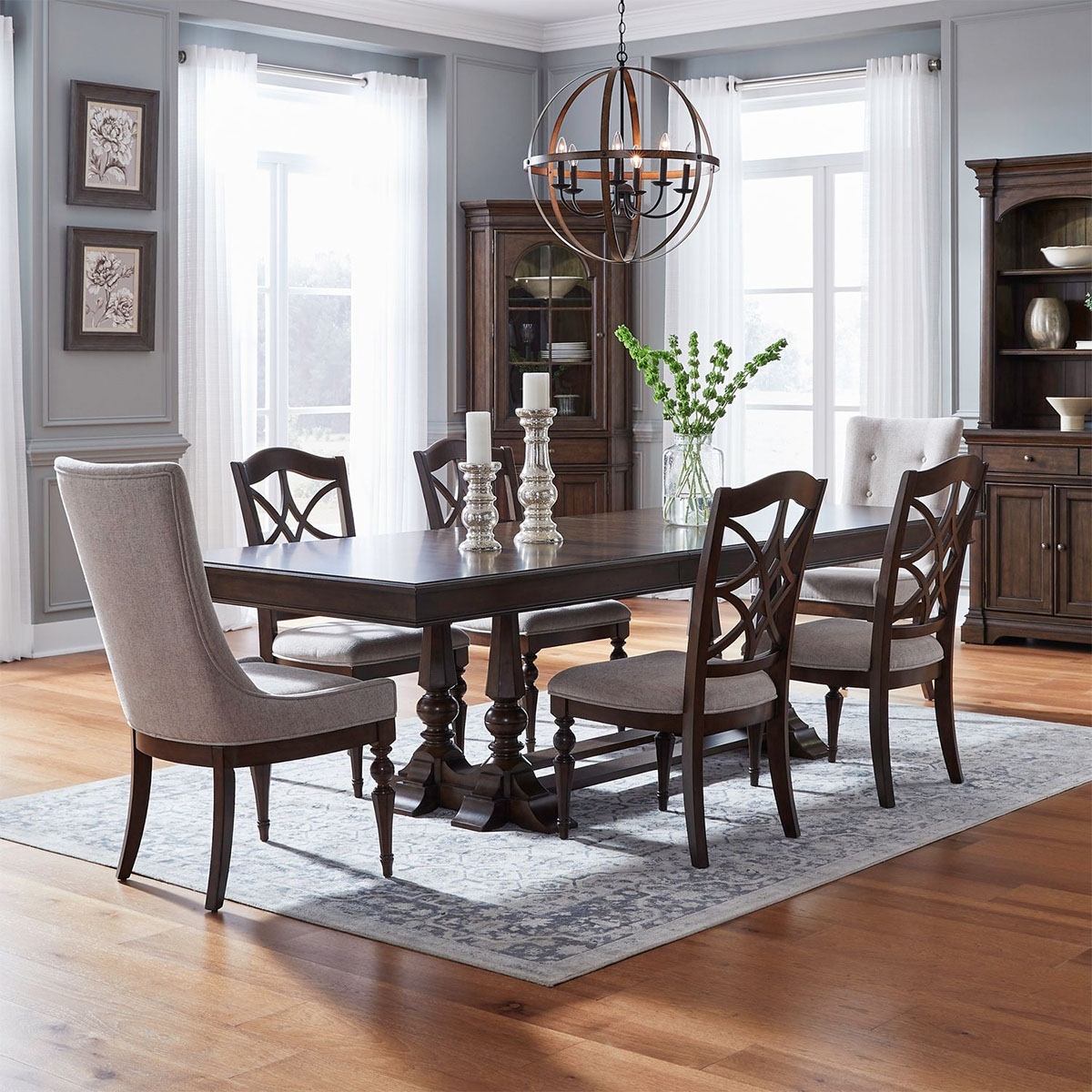Picture of ARDEN ROAD 7PC RECTANGULAR DINING SET