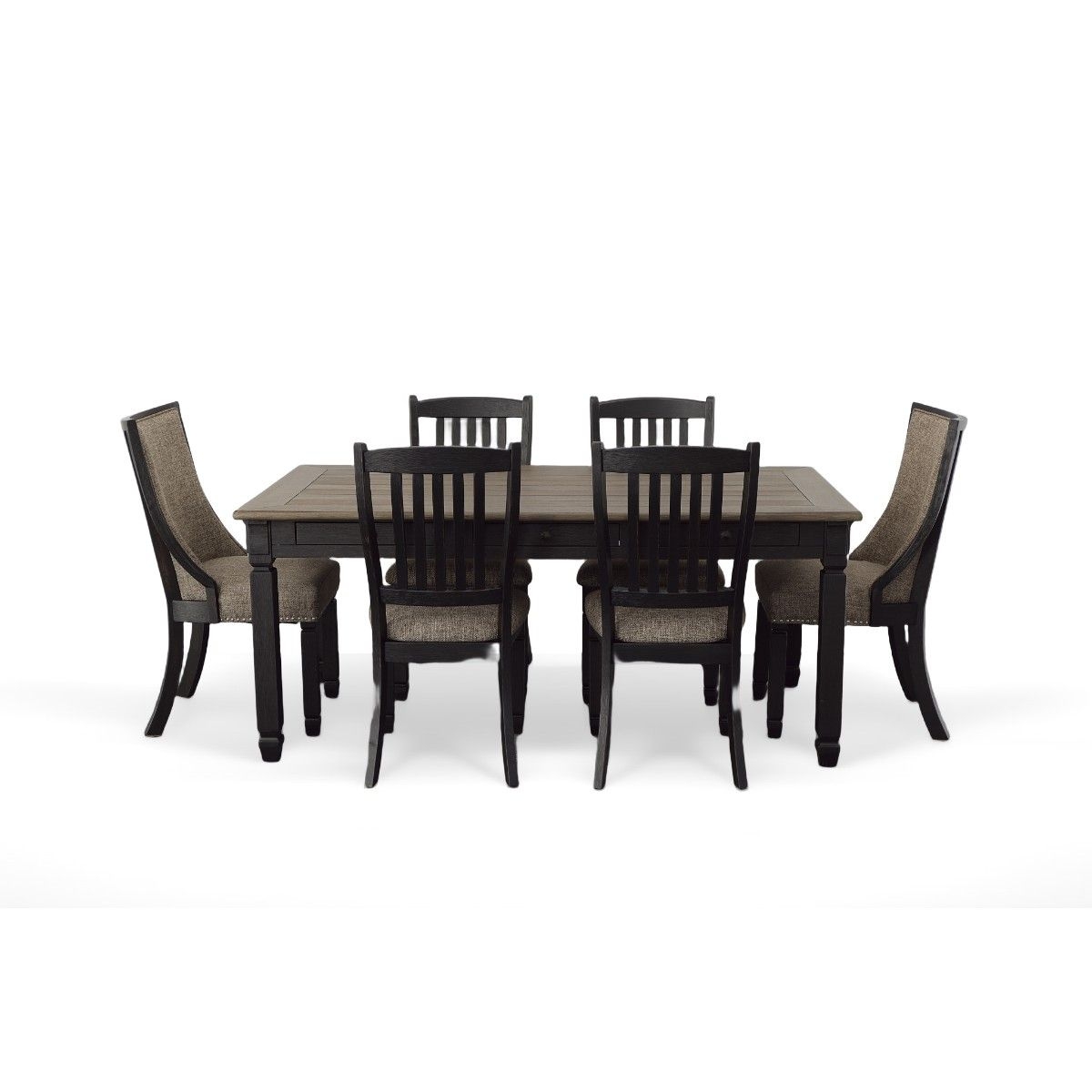 Picture of Antiquity Grey 7 Piece Dining Room Set