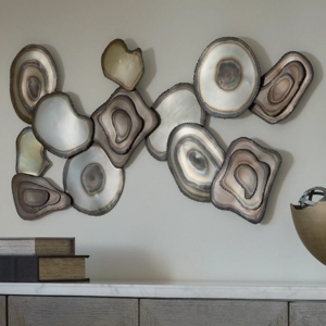 Picture of WORTHMAN MTL CIRCULAR WALL ART