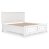 Picture of DANA WHITE QUEEN BED W/ STORAGE
