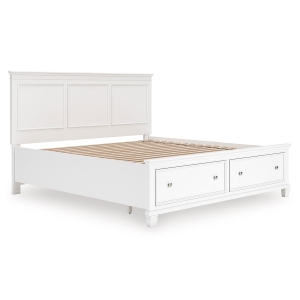 Picture of DANA WHITE QUEEN BED W/ STORAGE