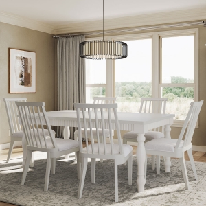 Picture of WESTPORT WHITE 72" RECTANGULAR EXTENSION TABLE