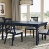 Picture of WESTPORT NAVY 72" RECTANGLE  TABLE