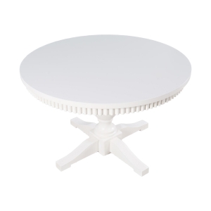 Picture of WESTPORT WHITE 48" ROUND DINING TABLE