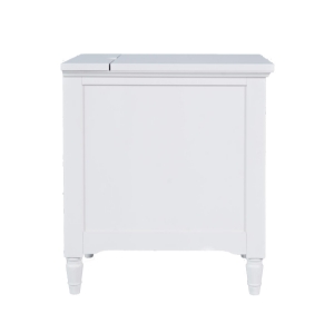 Picture of WESTPORT POWER CHAIRSIDE WHITE TABLE
