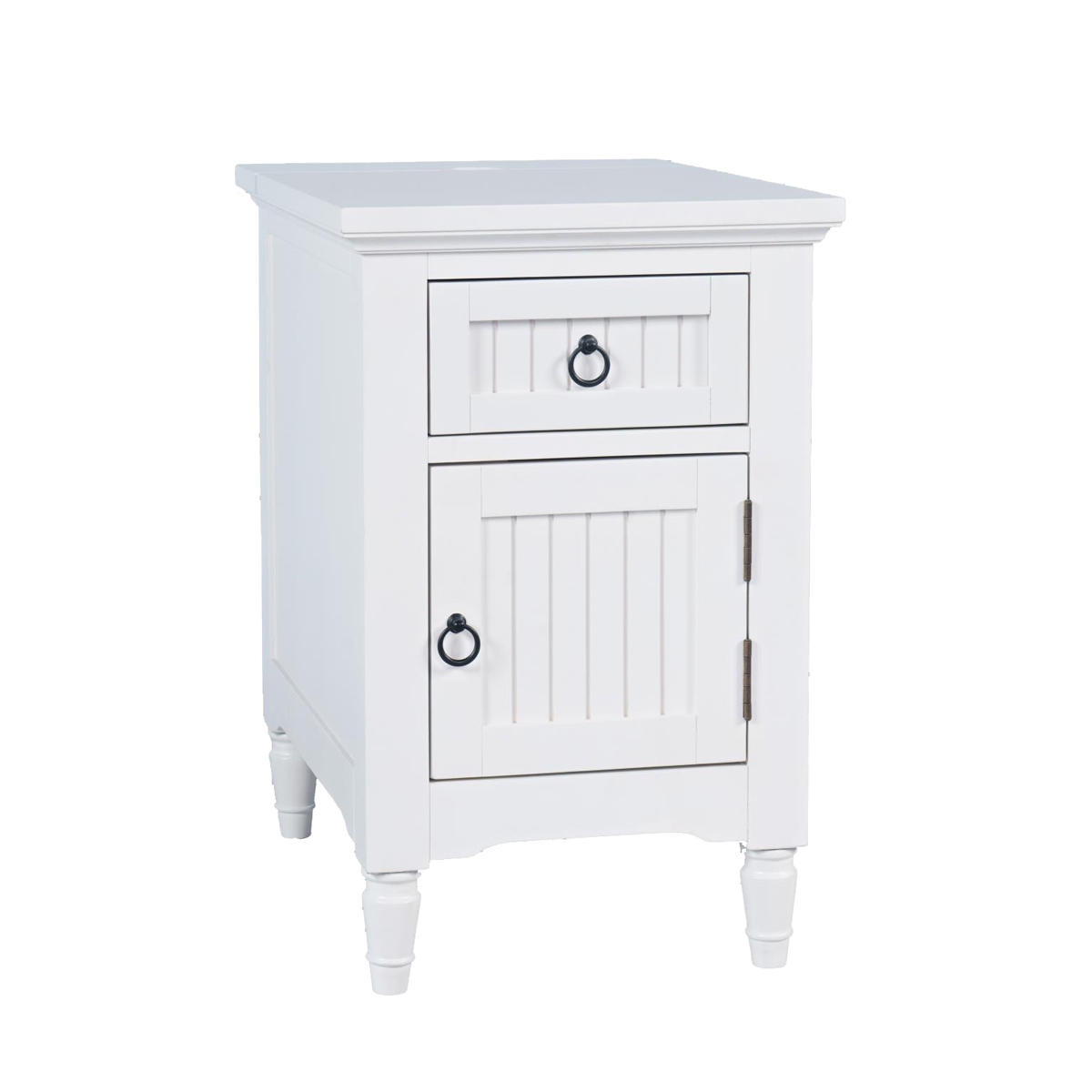 Picture of WESTPORT POWER CHAIRSIDE WHITE TABLE