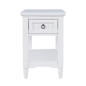 Picture of WESTPORT WHITE CHAIRSIDE TABLE