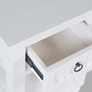 Picture of WESTPORT WHITE CHAIRSIDE TABLE