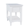 Picture of WESTPORT WHITE CHAIRSIDE TABLE