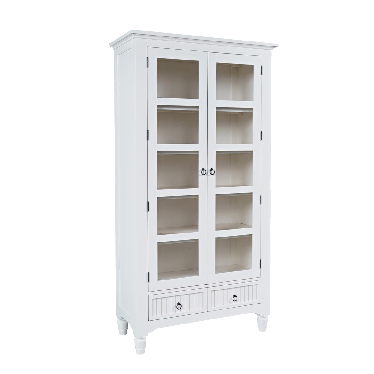 Picture of WESTPORT WHITE TALL CABINET